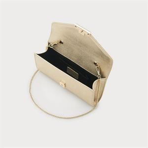 LK Bennett Lucy Soft Gold Clutch